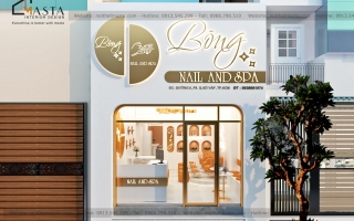 Thiết kế Bông Nail & Spa, Gò Vấp